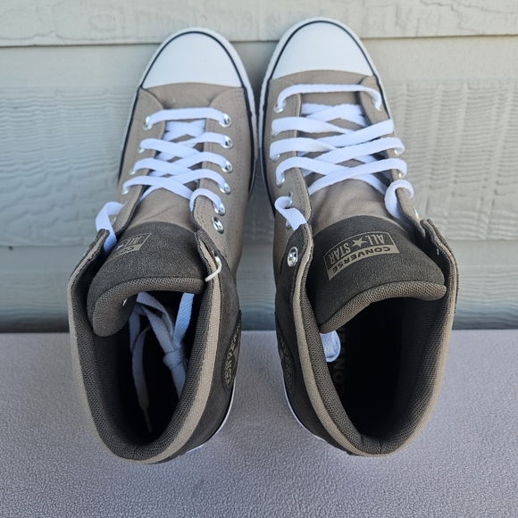 Converse CTAS High Street Mid Cargo Brown Sneakers Men SZ 10.5 Shoe A11651C - Picture 8 of 11